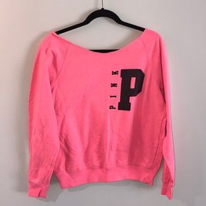 PINK OFF THE SHOULDER